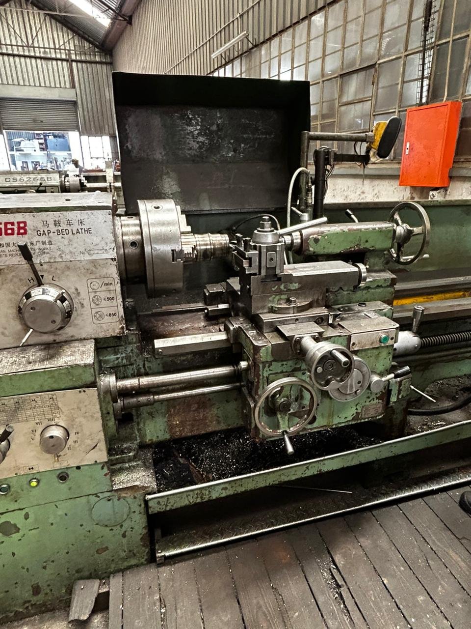 Gap-Bed Lathe
